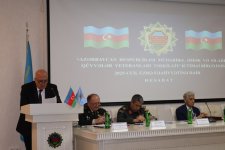 Müharibə, Əmək və Silahlı Qüvvələr Veteranları Təşkilatında hesabat yığıncağı keçirilib (FOTO)