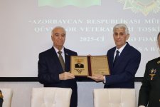 Müharibə, Əmək və Silahlı Qüvvələr Veteranları Təşkilatında hesabat yığıncağı keçirilib (FOTO)