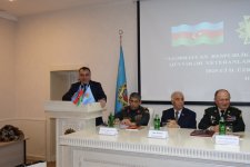 Müharibə, Əmək və Silahlı Qüvvələr Veteranları Təşkilatında hesabat yığıncağı keçirilib (FOTO)