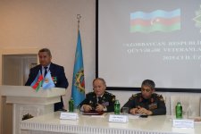 Müharibə, Əmək və Silahlı Qüvvələr Veteranları Təşkilatında hesabat yığıncağı keçirilib (FOTO)