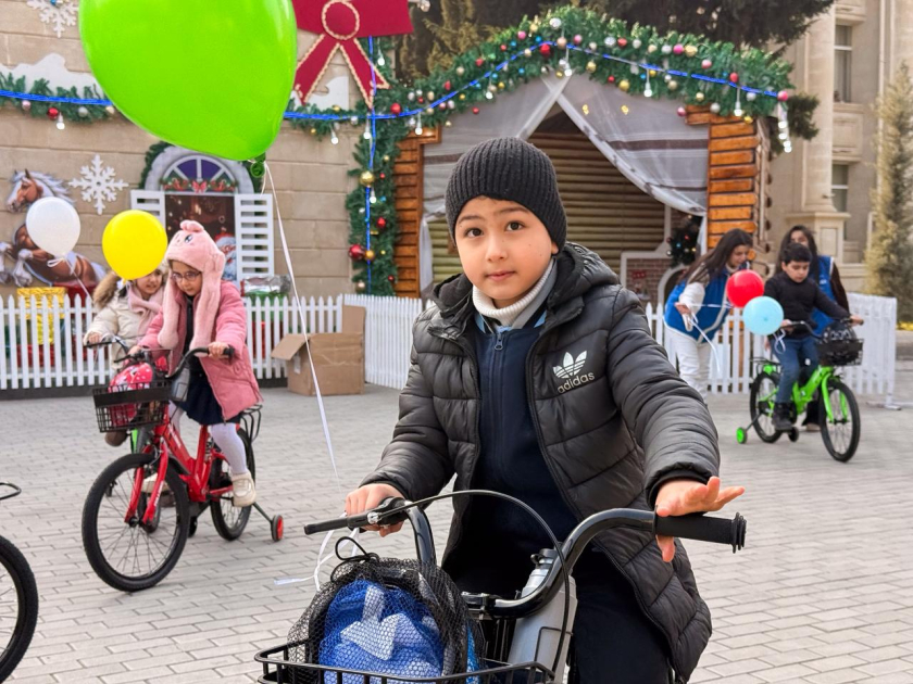 Heydər Əliyev Fondunun vitse-prezidenti Leyla Əliyevanın təşəbbüsü ilə Yevlax şəhərində uşaqlar üçün Yeni il tədbiri təşkil olunub (FOTO)