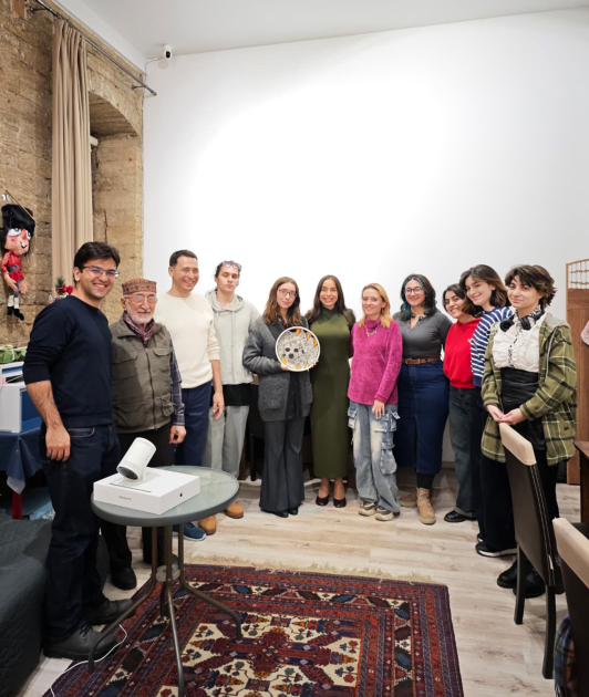 Heydər Əliyev Fondunun vitse-prezidenti Leyla Əliyeva “ANİMAFİLM Studio”nun qonağı olub (FOTO)