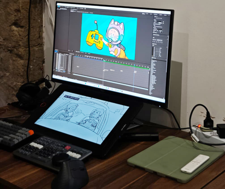 Heydər Əliyev Fondunun vitse-prezidenti Leyla Əliyeva “ANİMAFİLM Studio”nun qonağı olub (FOTO)