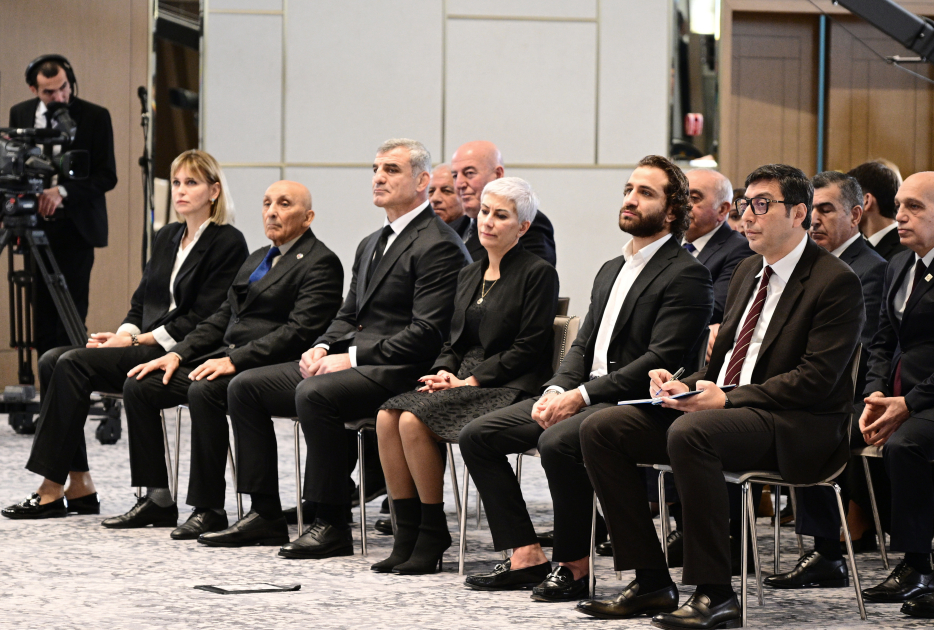 Prezident İlham Əliyev 2025-ci ilin idman yekunlarına həsr olunan mərasimdə iştirak edib (FOTO/VİDEO) (YENİLƏNİB)