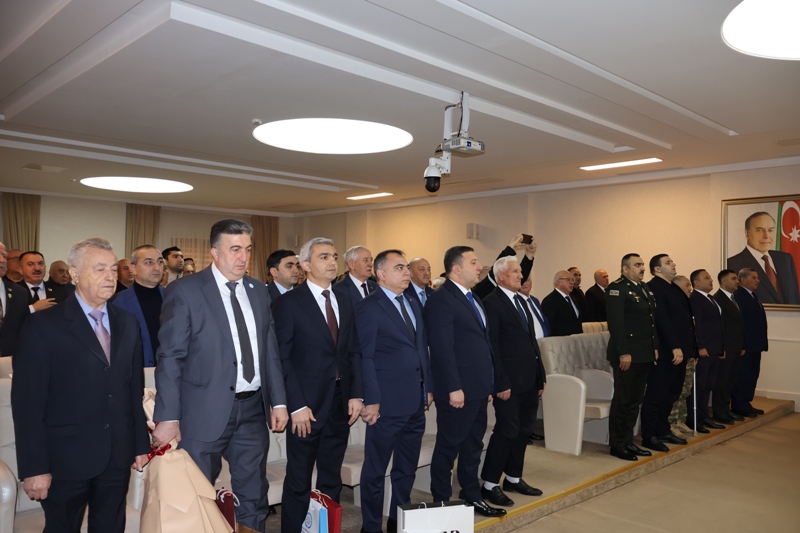 Müharibə, Əmək və Silahlı Qüvvələr Veteranları Təşkilatında hesabat yığıncağı keçirilib (FOTO)