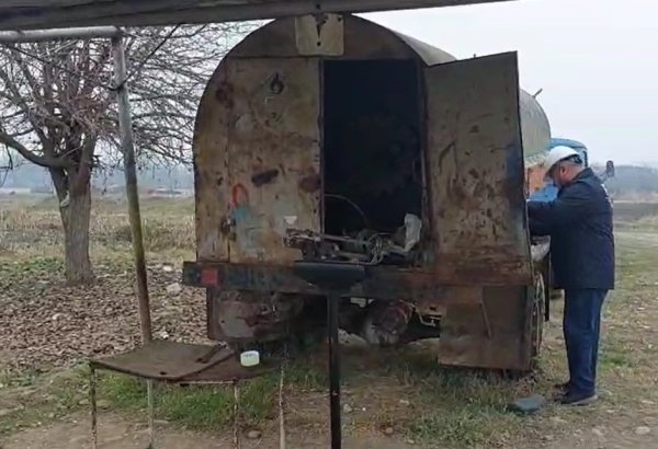 Qazaxda qanunsuz fəaliyyət göstərən maye qazdoldurma məntəqəsinin istismarı dayandırılıb (VİDEO)