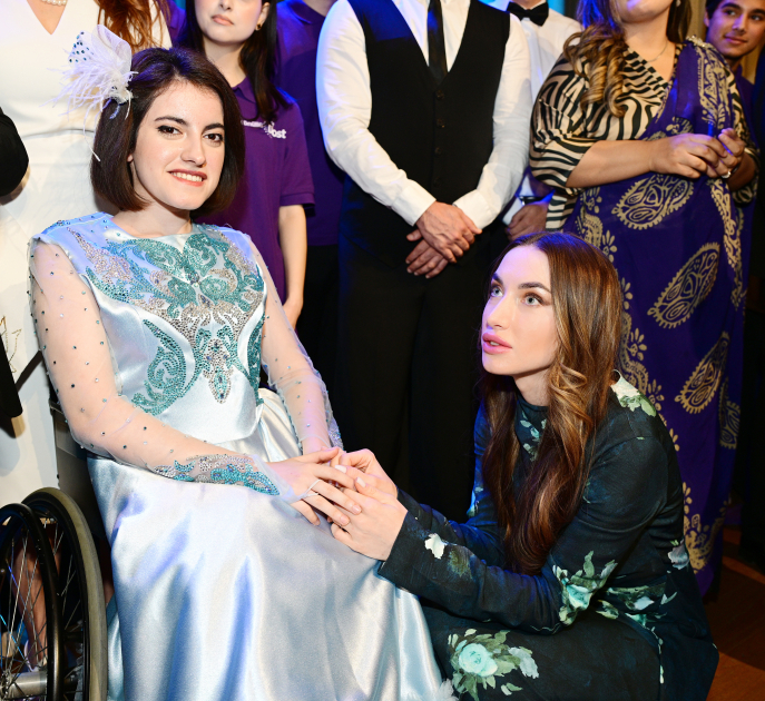 Heydər Əliyev Fondunun vitse-prezidenti Leyla Əliyeva və Alena Əliyeva DOST İnklüziv İnkişaf və Yaradıcılıq Mərkəzini ziyarət ediblər (FOTO)