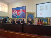 Polis Nəsimi rayonunda məktəblilərlə görüş keçirib (FOTO)