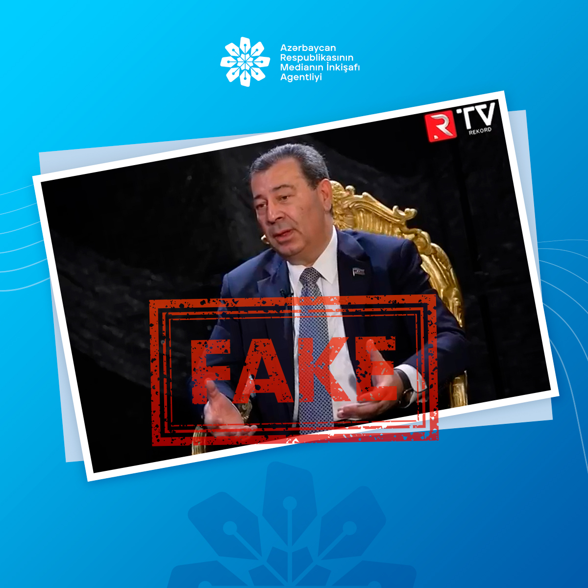 MEDİA deputatın adından yayılan “deep fake” videoya münasibət bildirib