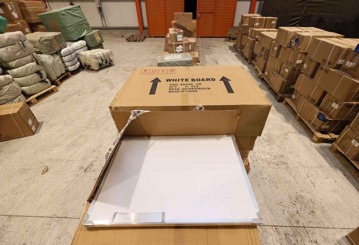 “Uşaq oyuncaqları” yükündən bəyan olunmayan mallar aşkar edildi (FOTO)