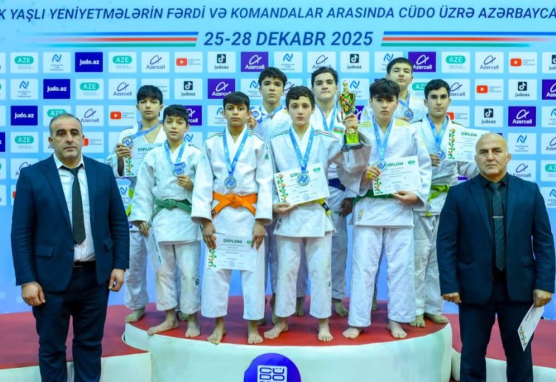 U-14 cüdo üzrə Azərbaycan birinciliyində qaliblər müəyyənləşib