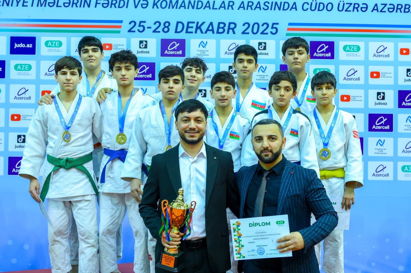 U-14 cüdo üzrə Azərbaycan birinciliyində qaliblər müəyyənləşib