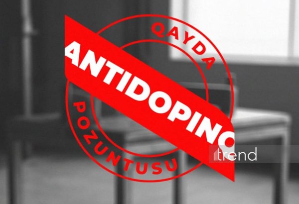 Azərbaycanda bu idmançı 24 ay müddətinə diskvalifikasiya olunub
