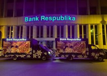 Şaxta Baba da Bank Respublika-dan hədiyyə qazanmağa tələsir (FOTO)