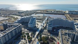 Prezident İlham Əliyev və Birinci xanım Mehriban Əliyeva “Bakı Ağ Şəhər”də olublar (FOTO/VİDEO) (YENİLƏNİB)