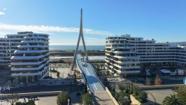 Prezident İlham Əliyev və Birinci xanım Mehriban Əliyeva “Bakı Ağ Şəhər”də olublar (FOTO/VİDEO) (YENİLƏNİB)