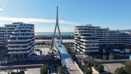 Prezident İlham Əliyev və Birinci xanım Mehriban Əliyeva “Bakı Ağ Şəhər”də olublar (FOTO)