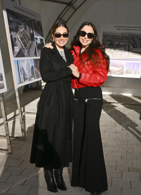 Prezident İlham Əliyev və Birinci xanım Mehriban Əliyeva “Bakı Ağ Şəhər”də olublar (FOTO) (YENİLƏNİB)