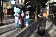 Bakı Yeni il ərəfəsində (FOTOREPORTAJ)