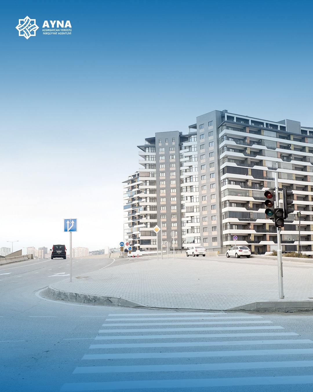 Paytaxtda yol hərəkətinin yenidən təşkili ilə bağlı yeni layihələr tətbiq olunub (FOTO)