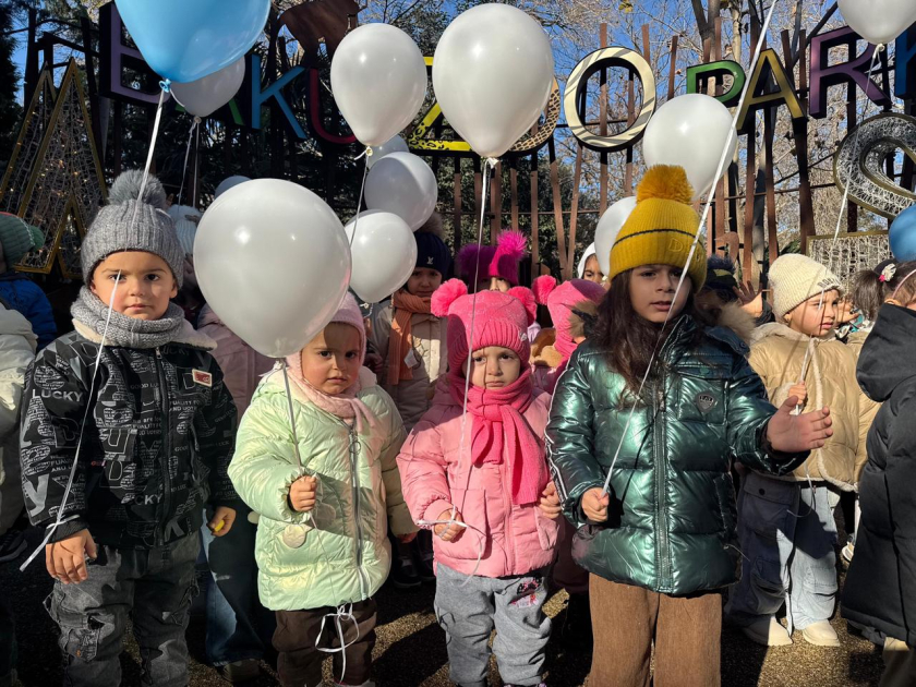 Leyla Əliyevanın təşəbbüsü ilə Bakı Zooloji Parkında uşaqlar üçün bayram tədbiri təşkil olunub (FOTO)