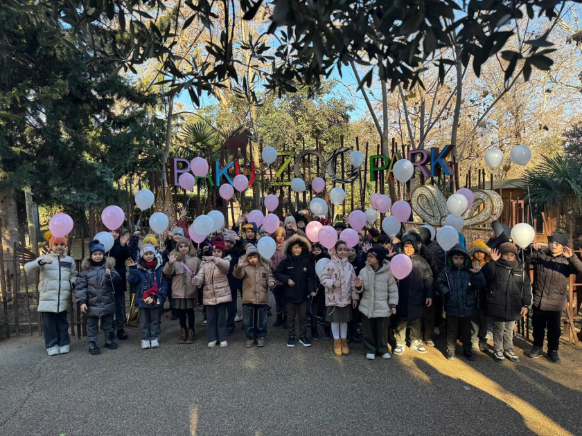 Leyla Əliyevanın təşəbbüsü ilə Bakı Zooloji Parkında uşaqlar üçün bayram tədbiri təşkil olunub (FOTO)