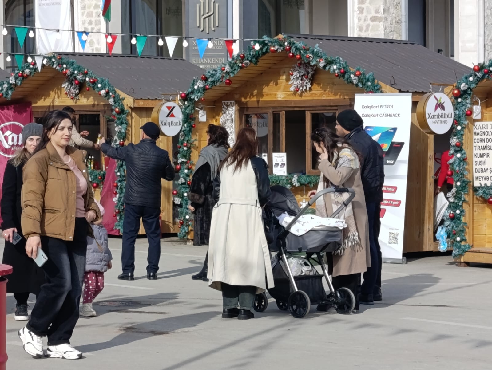 Xankəndiyə gələn turistlərin sayı artıb (FOTO)