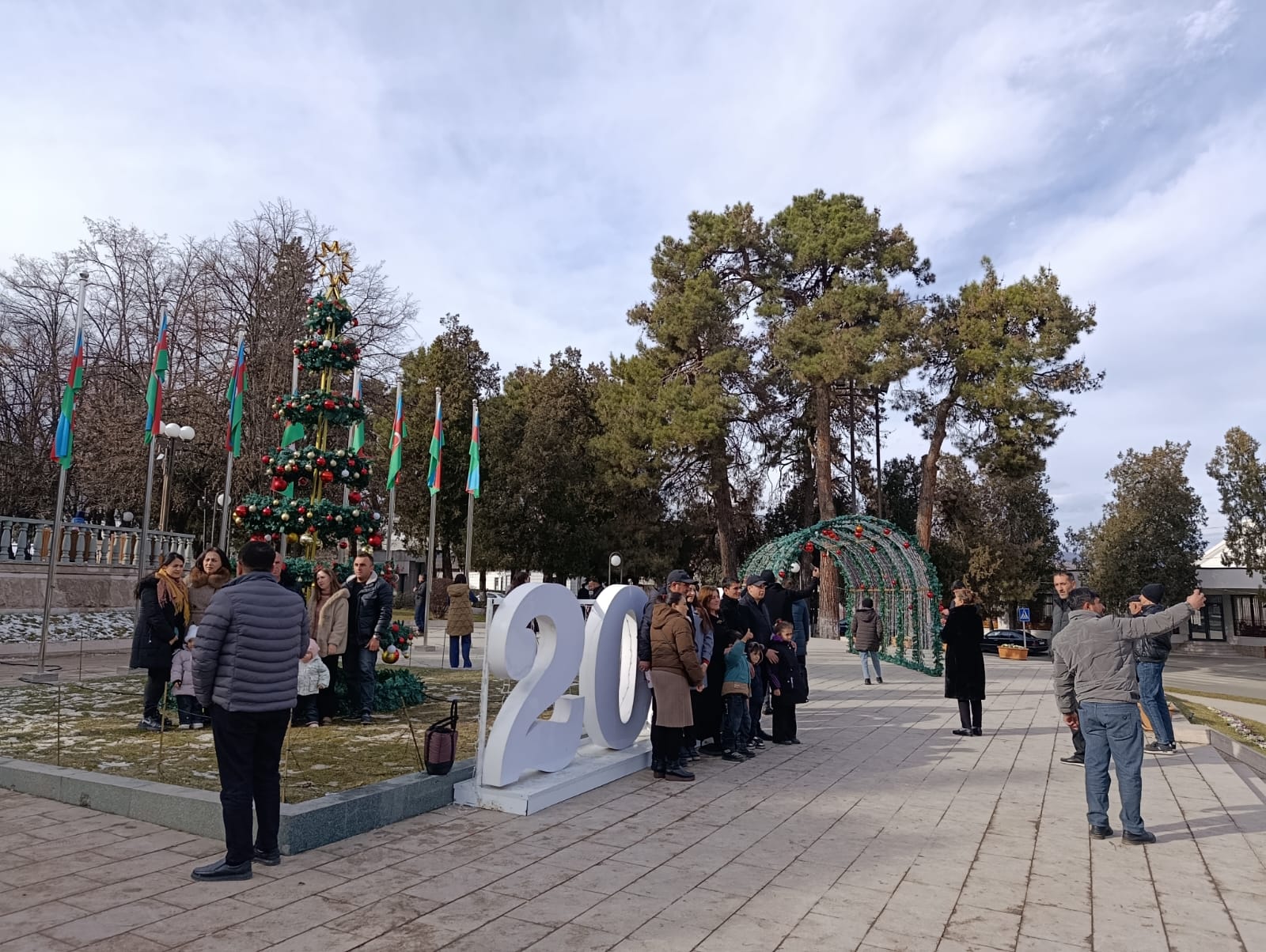 Xankəndiyə gələn turistlərin sayı artıb (FOTO)