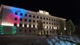 Xankəndidə bayram atəşfəşanlığı keçirilib (FOTO/VİDEO)