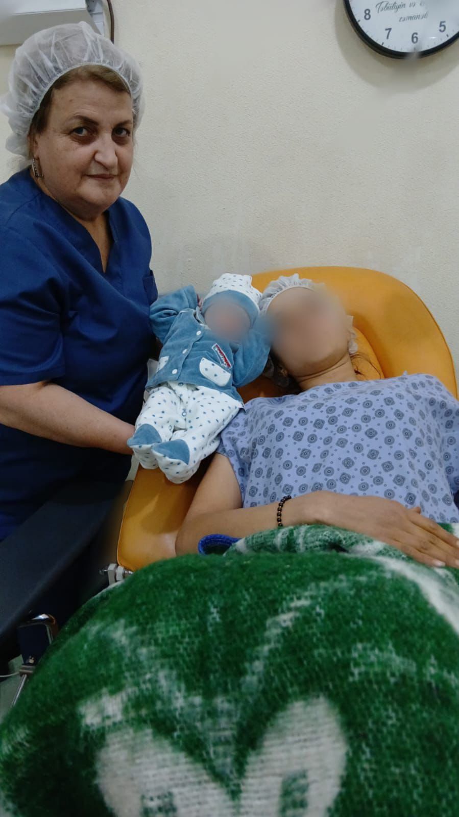 Azərbaycanda 2026-cı ilin ilk körpəsi dünyaya gəlib (FOTO)