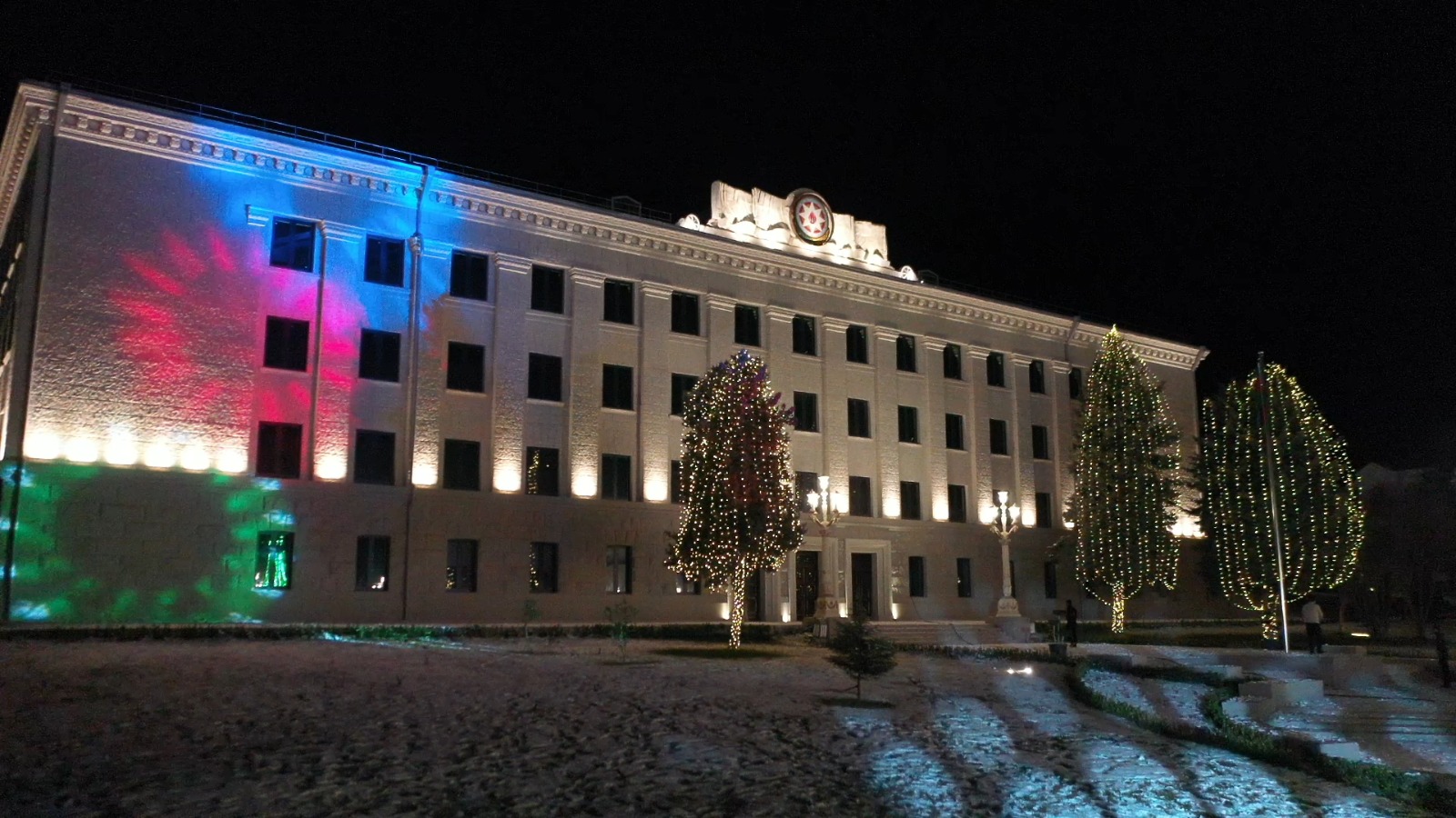 Xankəndidə bayram atəşfəşanlığı keçirilib (FOTO/VİDEO)