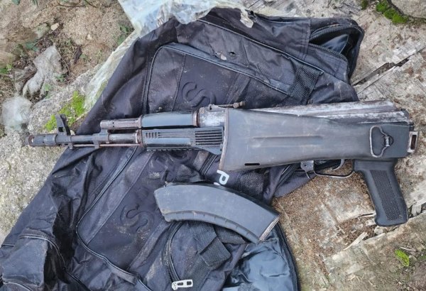 Məhkumun qəbiristanlıqda gizlətdiyi "Kalaşnikov" avtomatı aşkarlanıb - BİRGƏ ƏMƏLİYYAT