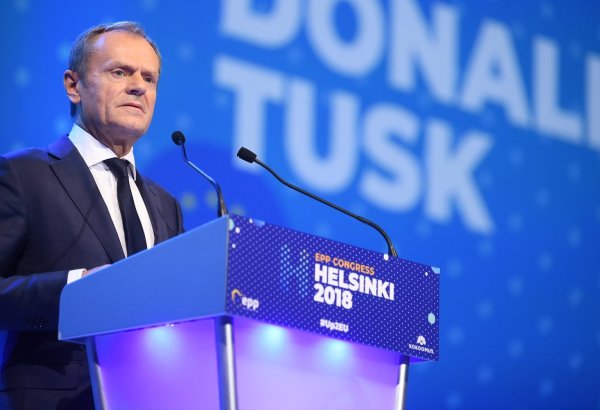 Avropa silahlanmağa davam etməsə axırı çatacaq – Tusk