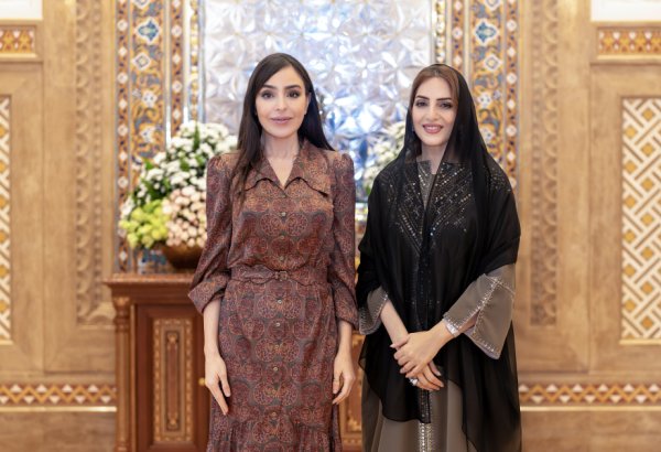 Heydər Əliyev Fondunun vitse-prezidenti Leyla Əliyeva Maskatda Omanın birinci xanımı ilə görüşüb (FOTO)