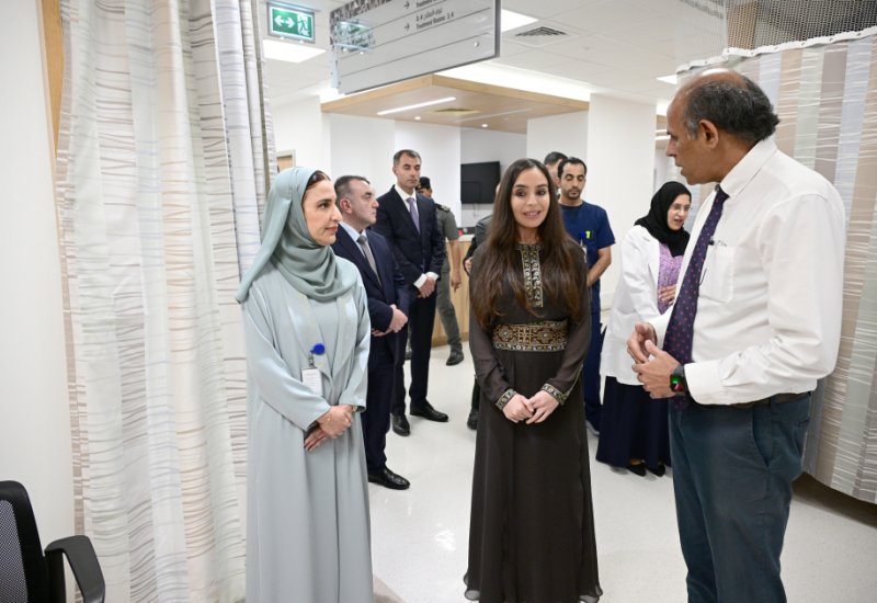 Heydər Əliyev Fondunun vitse-prezidenti Leyla Əliyeva Maskatda Xərçəngin Kompleks Müalicəsi və Tədqiqatı Mərkəzini ziyarət edib (FOTO)