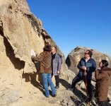 Qobustan qoruğunda yeni qayaüstü təsvir aşkar olunub (FOTO)