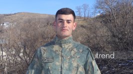 Şuşakənd ilk əsgərini qarşıladı (FOTO)