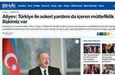 Prezident İlham Əliyevin yerli televiziya kanallarına müsahibəsi dünya mediasının diqqət mərkəzindədir (FOTO)