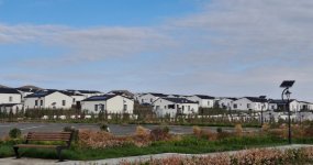 Azad edilmiş ərazilərin işıqlandırılmasında LED texnologiyalarından istifadə edilir (FOTO)