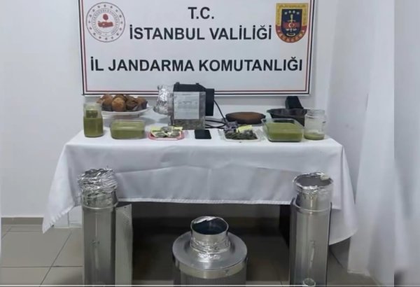 Türkiyədə 1 tondan çox narkotik vasitə qaçaqmalçılığının qarşısı alınıb