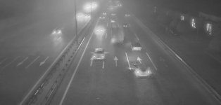 Duman səbəbindən bir sıra yollarda sürət həddi endirilib (FOTO)