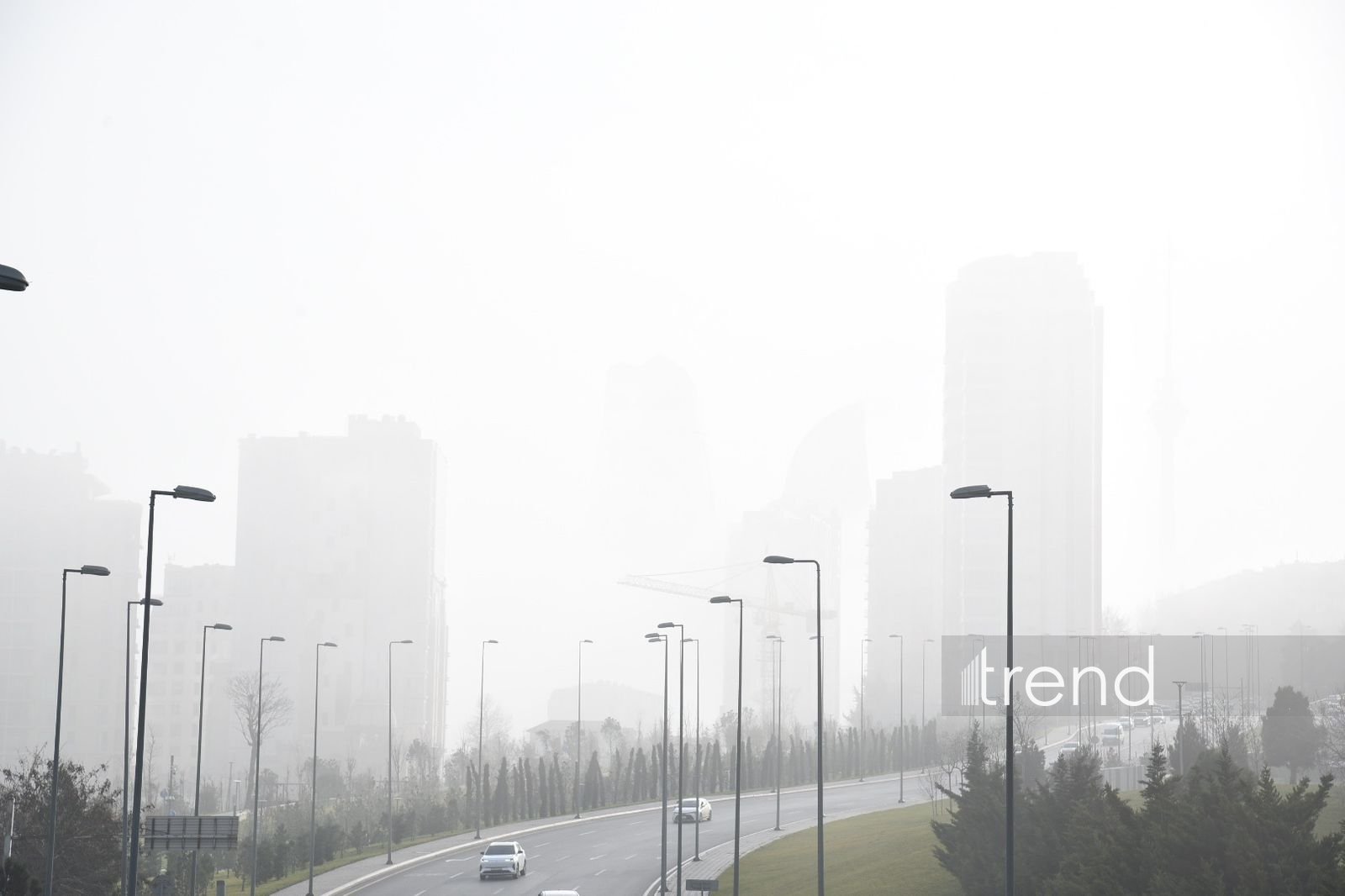 Dumanlı Bakı (FOTO)