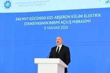 Prezident İlham Əliyev “Xızı-Abşeron” Külək Elektrik Stansiyasının rəsmi açılış mərasimində çıxış edib (FOTO) (YENİLƏNİB-4)