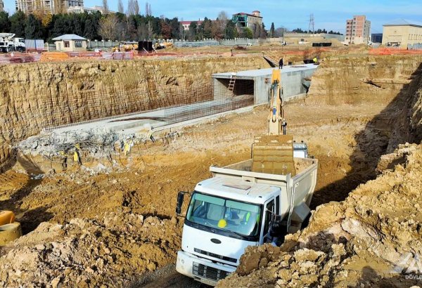 Paytaxtda yeni avtomobil və piyada tunellərinin tikintisinə başlanılıb (FOTO)