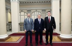 Azərbaycan və Albaniyanın Elmlər akademiyaları arasında əməkdaşlıq müqaviləsi imzalanacaq (FOTO)