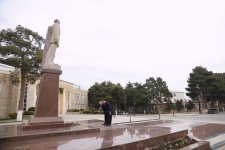 Nazir Rəşad Nəbiyev Şabranda vətəndaşları qəbul edib (FOTO)