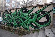 Bakı küçələrində qraffiti sənəti - duya, danışa və dəyişə bilən canlı orqanizm (FOTO)