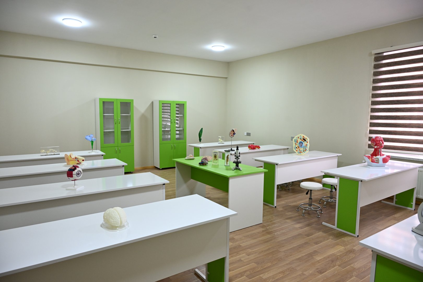 Ucarda Heydər Əliyev Fondunun təşəbbüsü ilə inşa olunan məktəb istifadəyə verilib (FOTO)