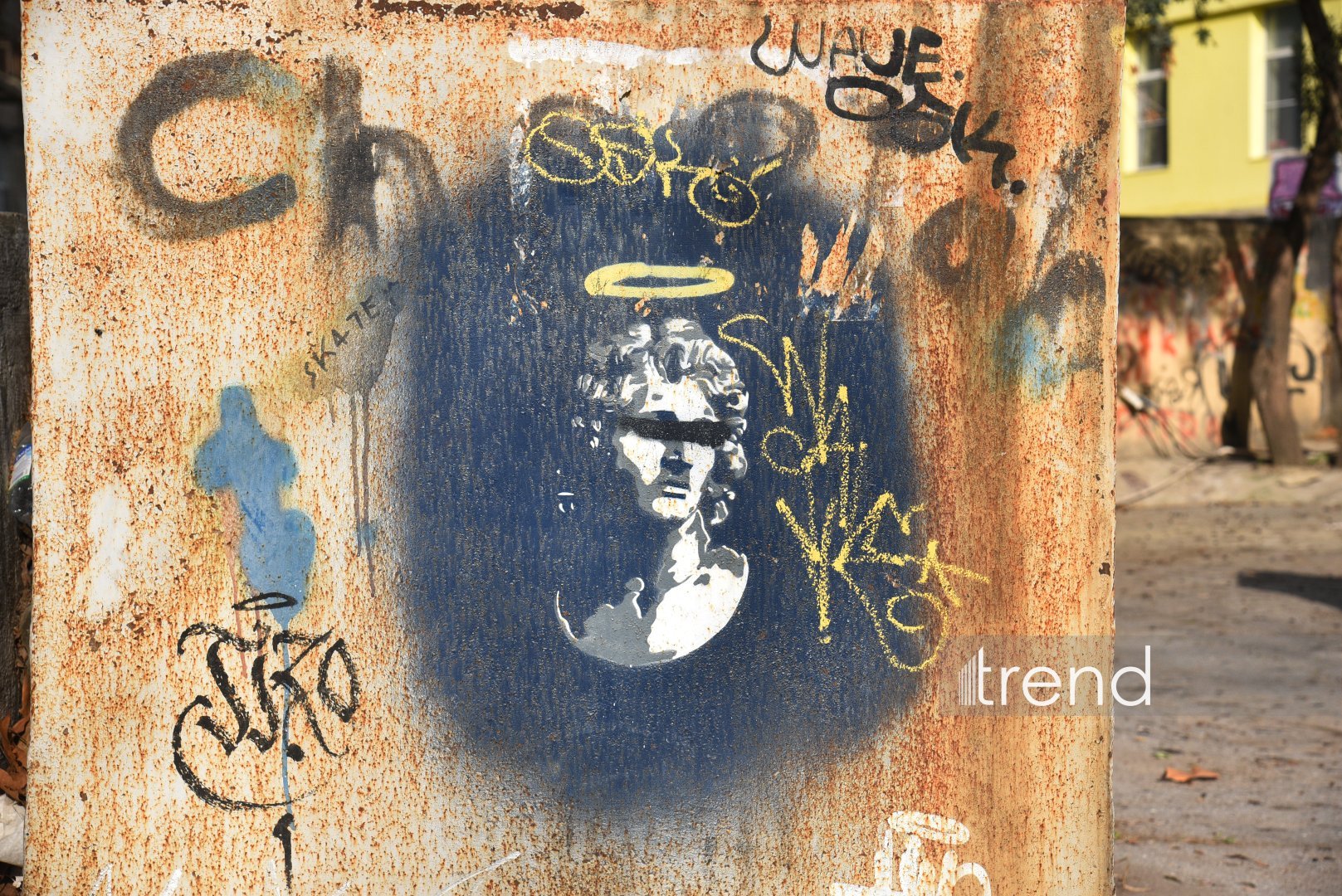 Bakı küçələrində qraffiti sənəti - duya, danışa və dəyişə bilən canlı orqanizm (FOTO)