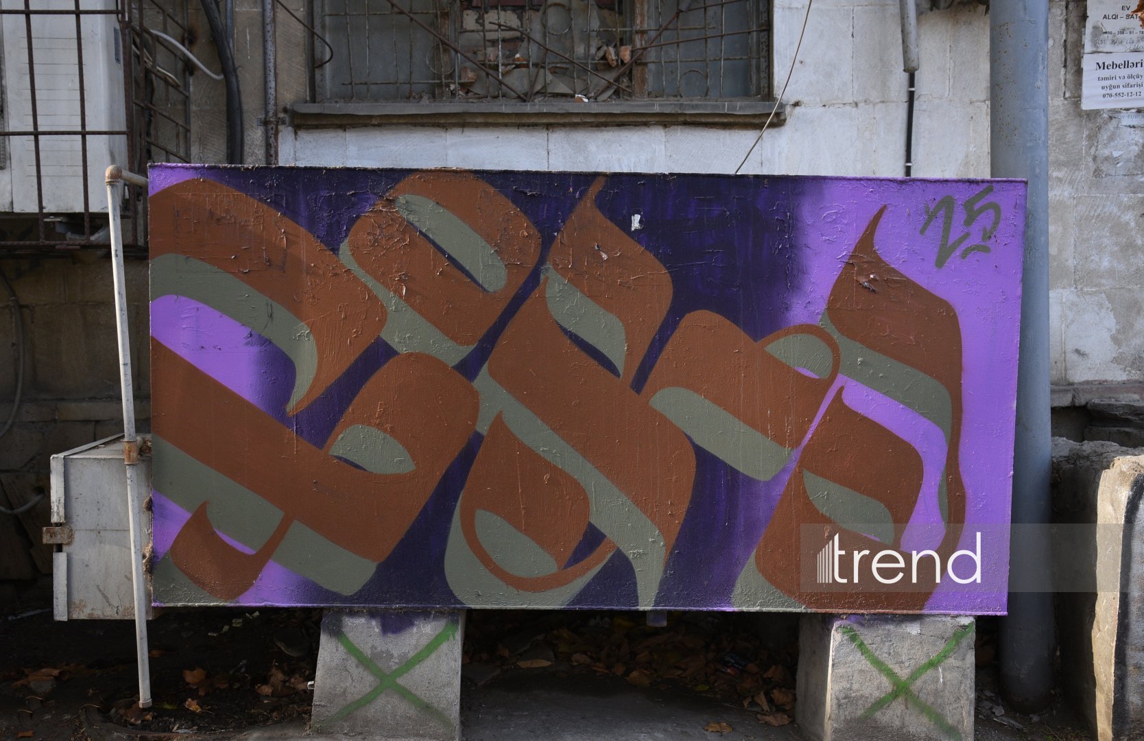 Bakı küçələrində qraffiti sənəti - duya, danışa və dəyişə bilən canlı orqanizm (FOTO)